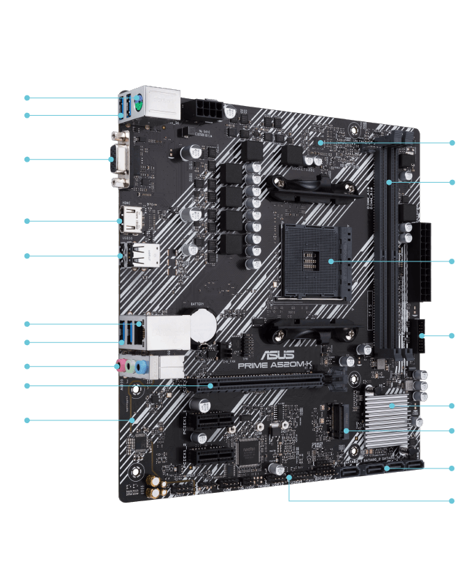 PRIME A520M-K｜Motherboards｜ASUS United Kingdom