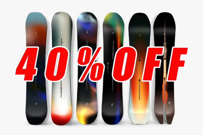 ENDEAVOR SNOWBOARDS IONモデルが40%OFF！！！ | 日本一わかりやすい