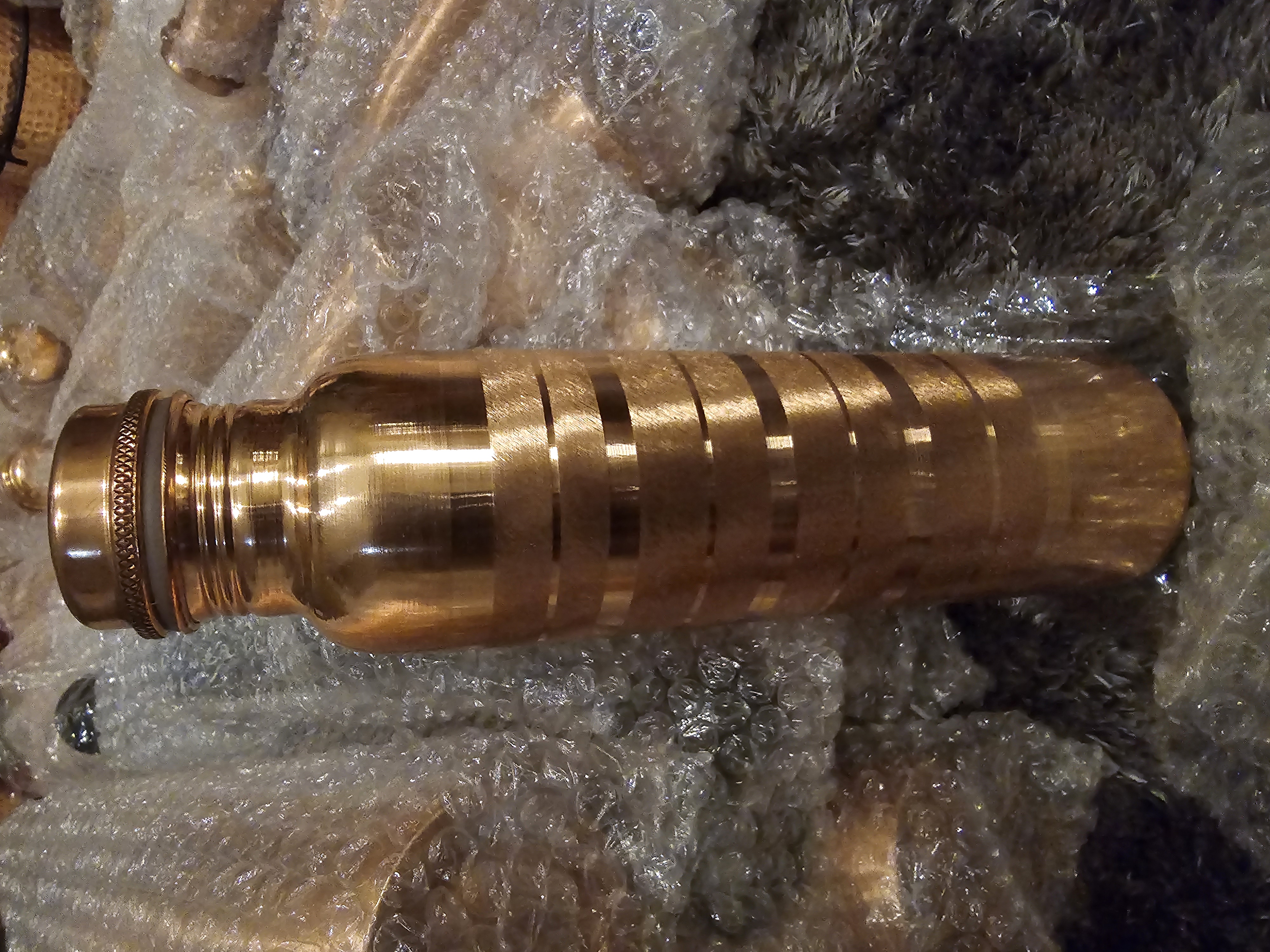 新品】ネルデザイン Solid copper bottle & cup 新品】ネルデザイン