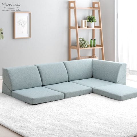 dショッピング |ローソファ セット 連結シート 付 ソファ コーナー