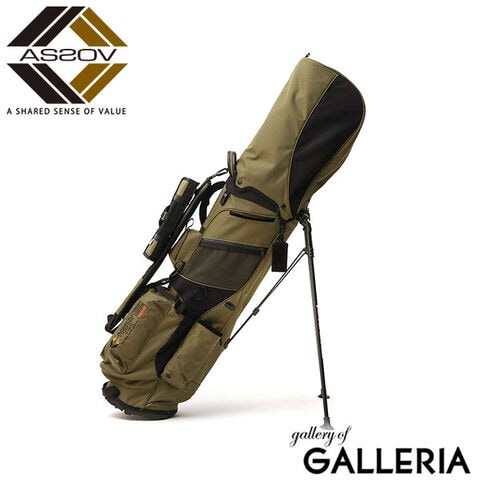 dショッピング |【正規品1年保証】アッソブ キャディバッグ メンズ