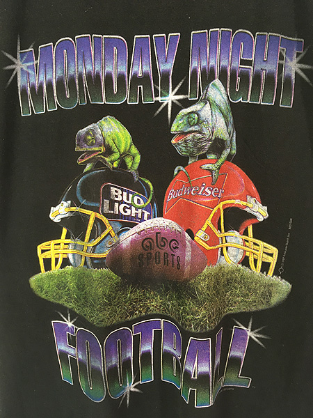 古着 90s ABC Sports Monday Night Football 「Budweiser」 ビール