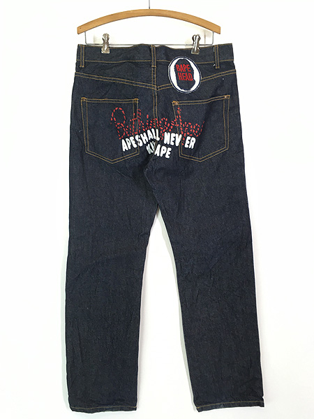 最終売り尽し】古着 90s 日本製 BAPE by A BATHING APE 初期 ペンキ