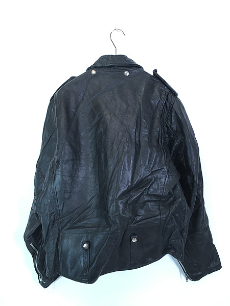 最終売り尽し】古着 80s Harley Davidson 本革 レザー ダブル