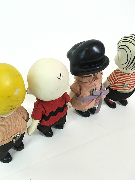 ヴィンテージ ポケットドール スヌーピー フィギュアセット 7体