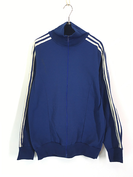 古着 70-80s ユーゴスラビア製 adidas 3ライン ハイネック ジャージ