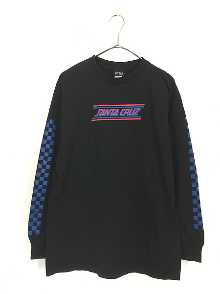古着 00s NHS SANTA CRUZ サンタ クルーズ チェッカー パターン