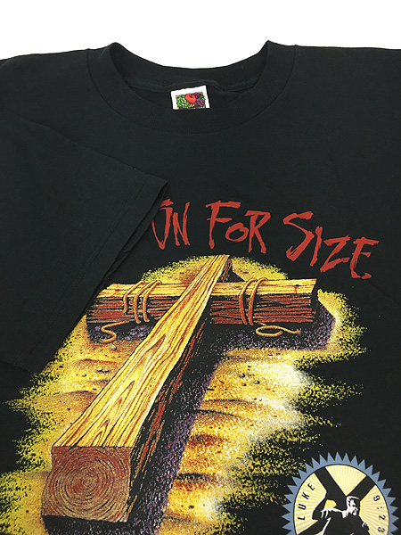 古着 90-00s Solid Light 「Try This On For Size」 十字架 イエス