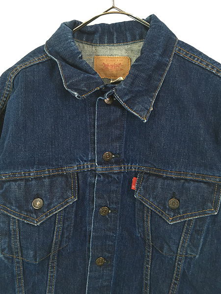 古着 70s USA製 Levi's 70505-0217 「初期 過渡期」 貴重!! ブランク