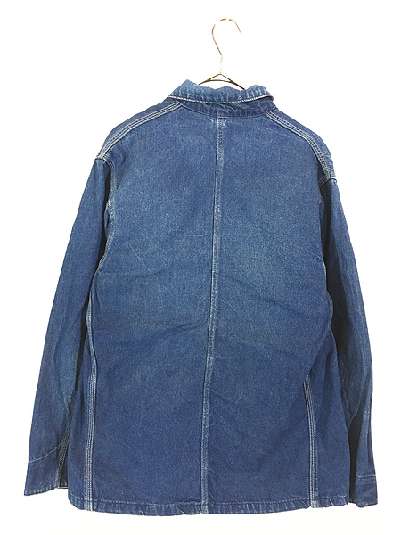 古着 80s USA製 Carhartt デニム ミシガンチョア カバーオール