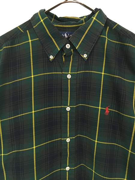 古着 90s Ralph Lauren 「BLAKE」 ブラックウォッチ マルチ チェック
