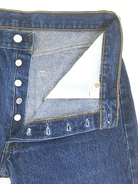 古着 90s USA製 Levi's 501XX 501-0000 濃紺 ブルー デニム パンツ