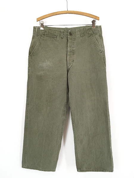 古着 40-50s 米軍 US ARMY Type M-45 「45カーキ」 ボタンフライ