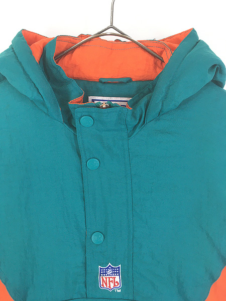 古着 90s STARTER NFL Miami Dolphins ドルフィンズ プルオーバー