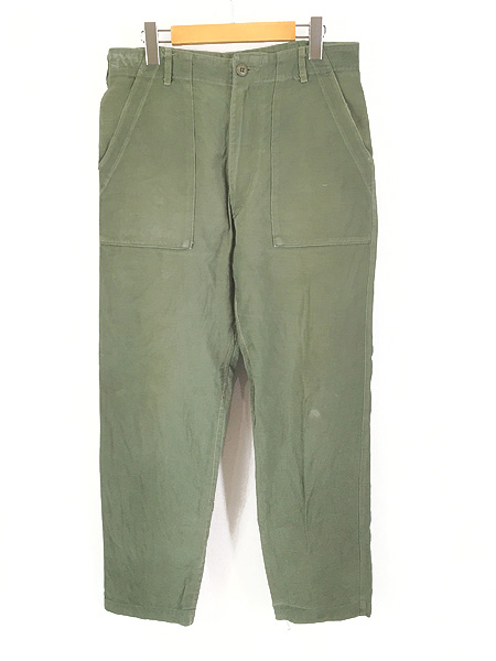 古着 50s フランス軍 M-52 ヘビー フランネル ウール トラウザーズ