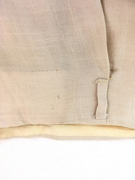 古着 50s 腰帯なし ハイウエスト カスリ レーヨン ウール スラックス