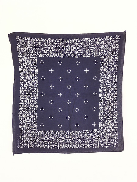 雑貨 古着 60s WASHFAST COLORS クロス モチーフ 総柄 100% コットン