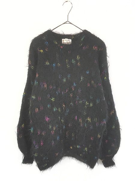 レディース 古着 80s UK製 Tam o'Shanter 豪華 72% ネオン ネップ