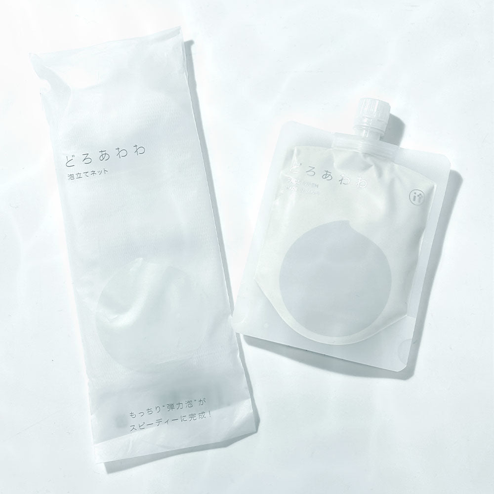 メール便】どろあわわ洗顔1個+泡立てネット付（1個） – レディース
