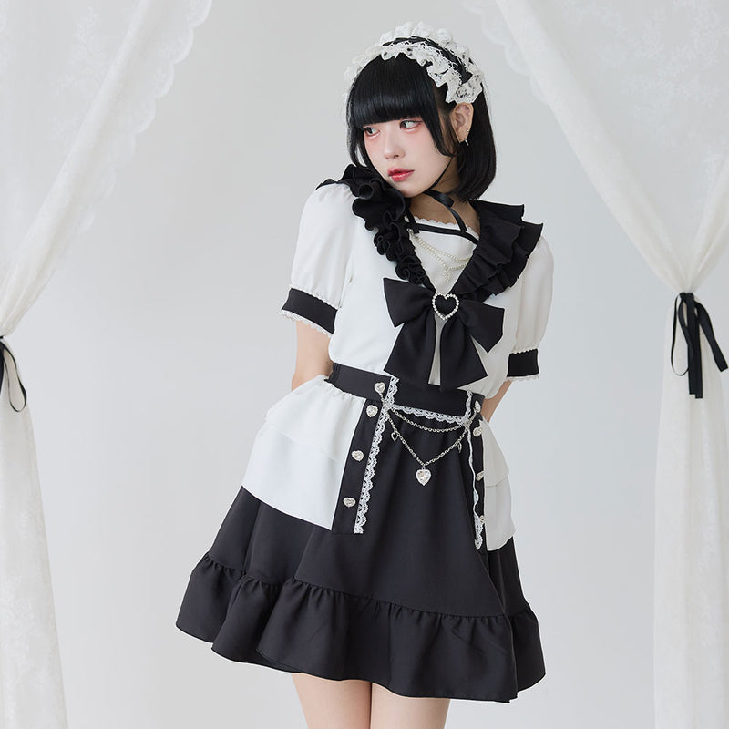 二段フリルセーラーブラウス – レディースファッション通販の夢展望
