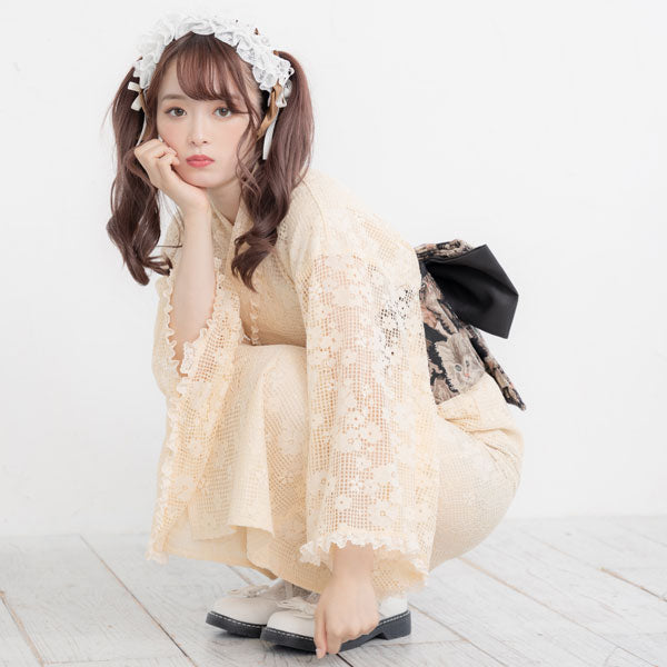 総レースセットアップセパレート浴衣 – レディースファッション通販の