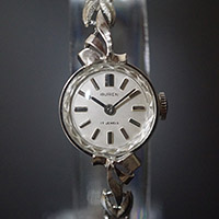 ビューレン ホワイトメタリックダイアル 手巻き エクステンション