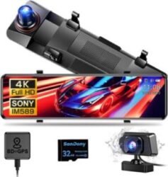 口コミ評判】‎Zaida G53ドライブレコーダー ミラー型は4K高画質