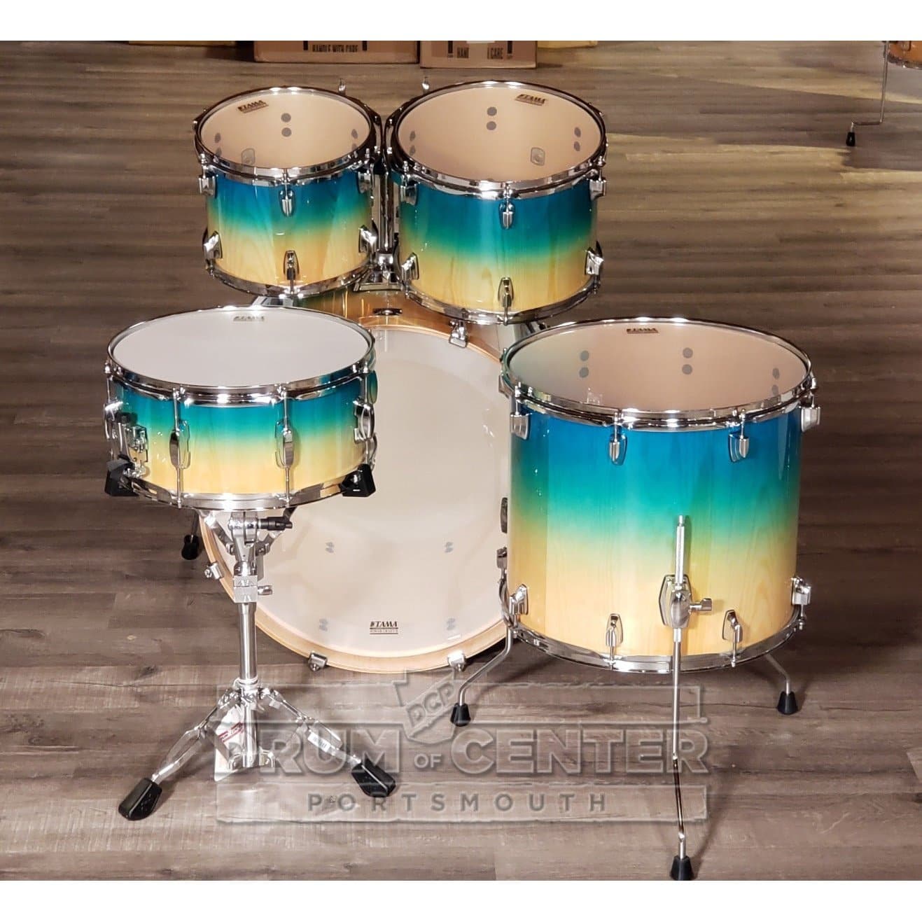 Tama Superstar Classic 5pc Drum Set Caribbean Lacebark Pine Fade
