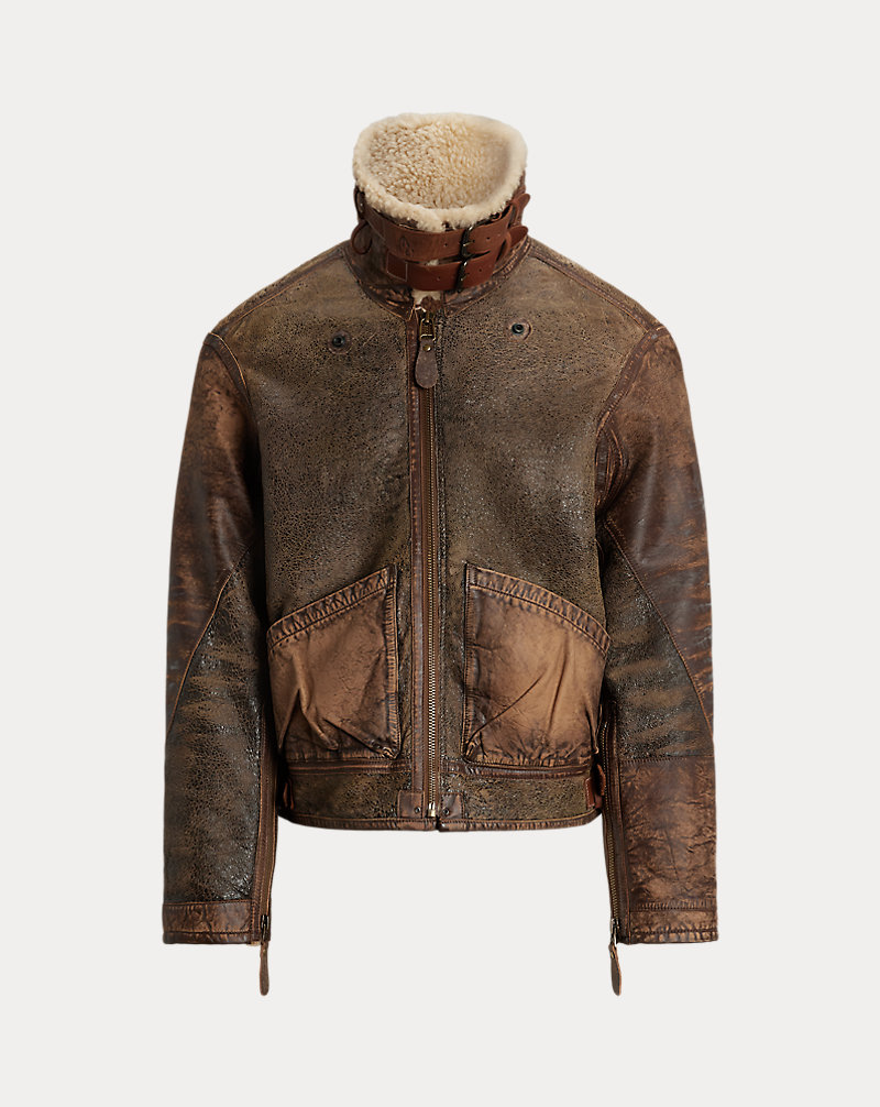 Leather Flight Jacket