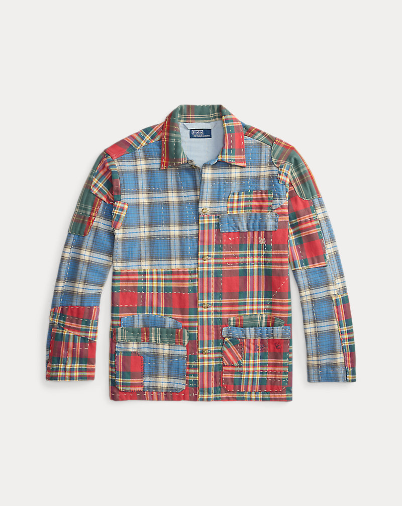 パッチワーク チェック フランネル オーバーシャツ | ラルフ ローレン