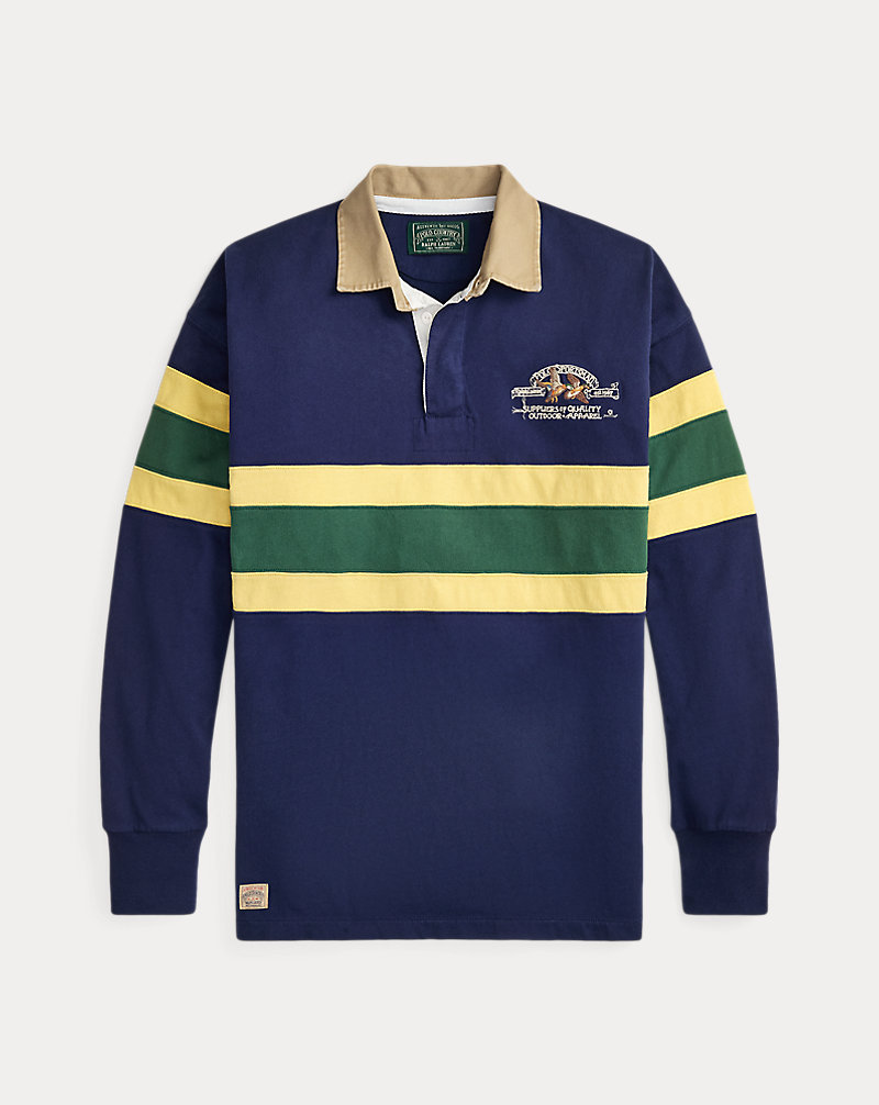 Classic Fit Cotton Rugby Shirt