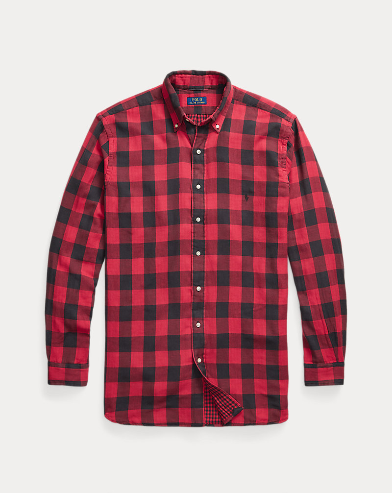 Classic Fit Ombré Linen Shirt