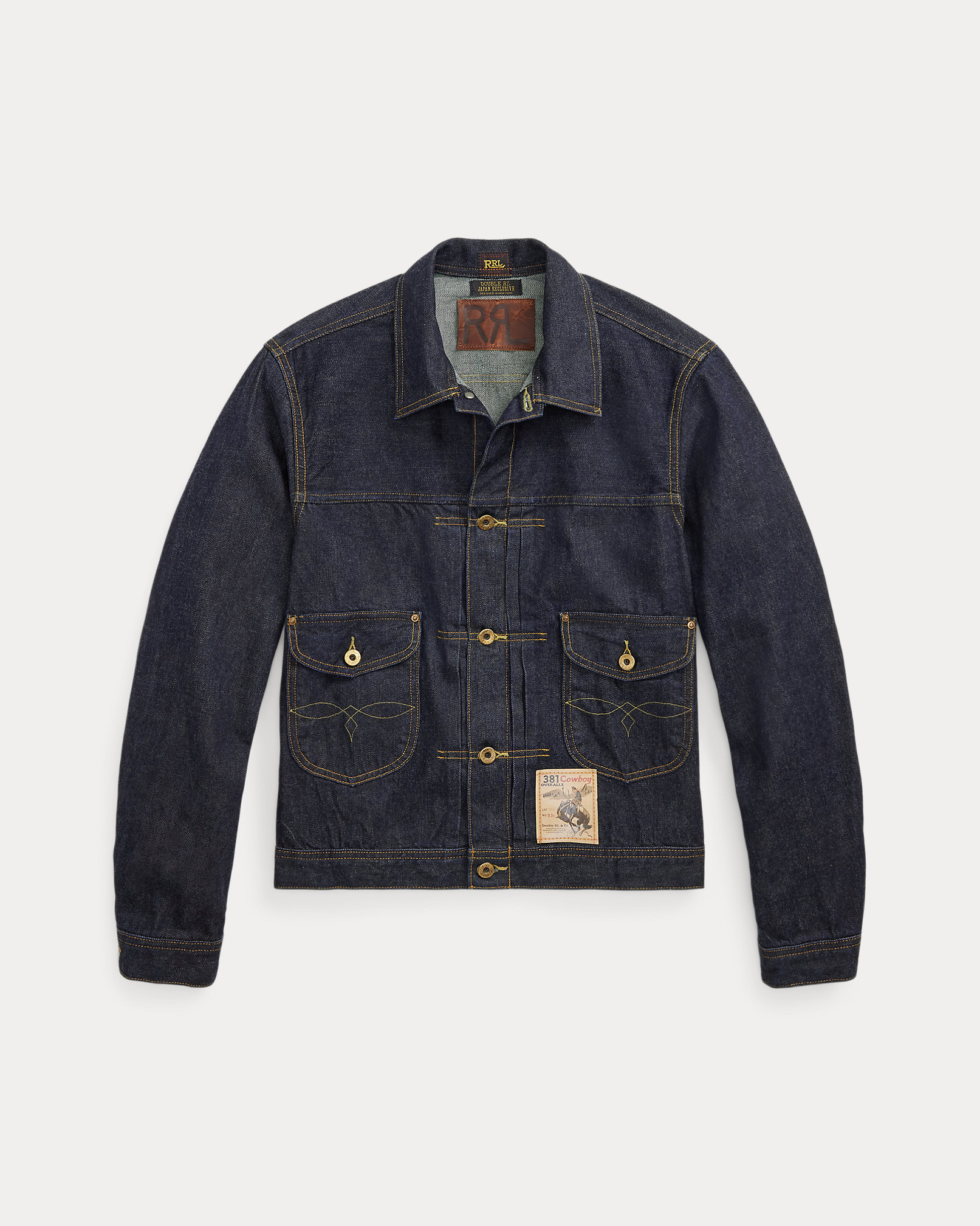 リジッド セルビッジ デニム ジャケット | ラルフ ローレン公式