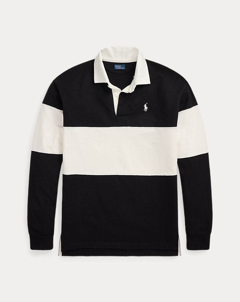 カラーブロック コットン ジャージー ラグビー シャツ | ラルフ