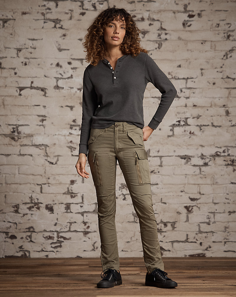 ストレッチ スキニー カーゴ パンツ | ラルフ ローレン公式オンライン