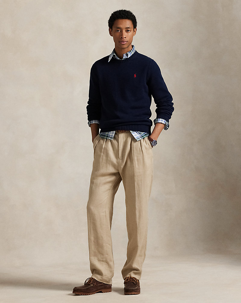 コットン クルーネック セーター | ラルフ ローレン公式オンラインストア