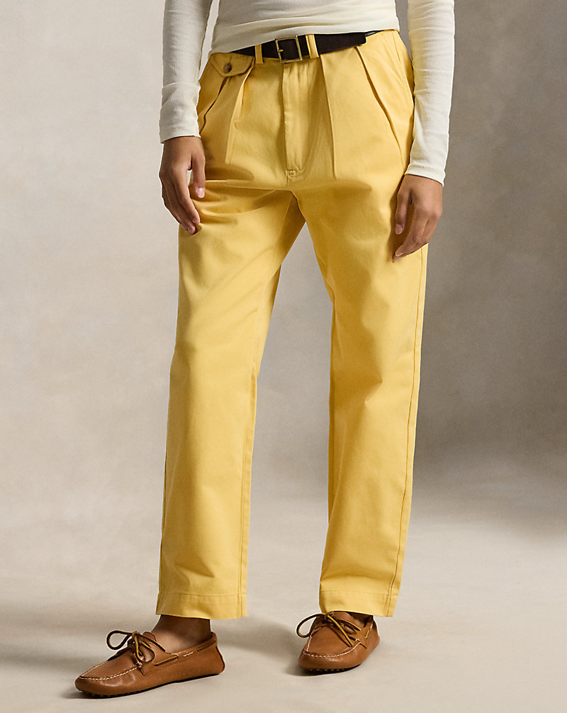 Whitman Relaxed Fit Pleated Chino Pant | Ralph Lauren