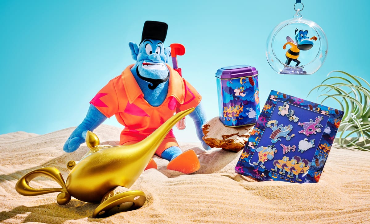 映画『アラジン』公開30周年記念！ディズニーストア「ジーニー」グッズ