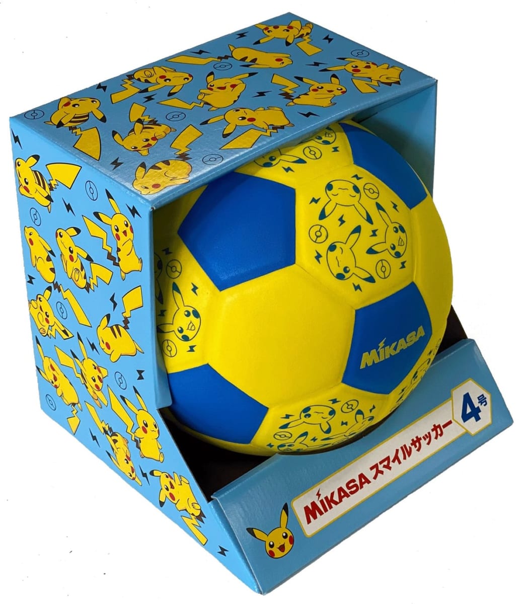 MIKASA サッカーボール 5号 ピカチュウ ピカチュウ柄の球技用ボール