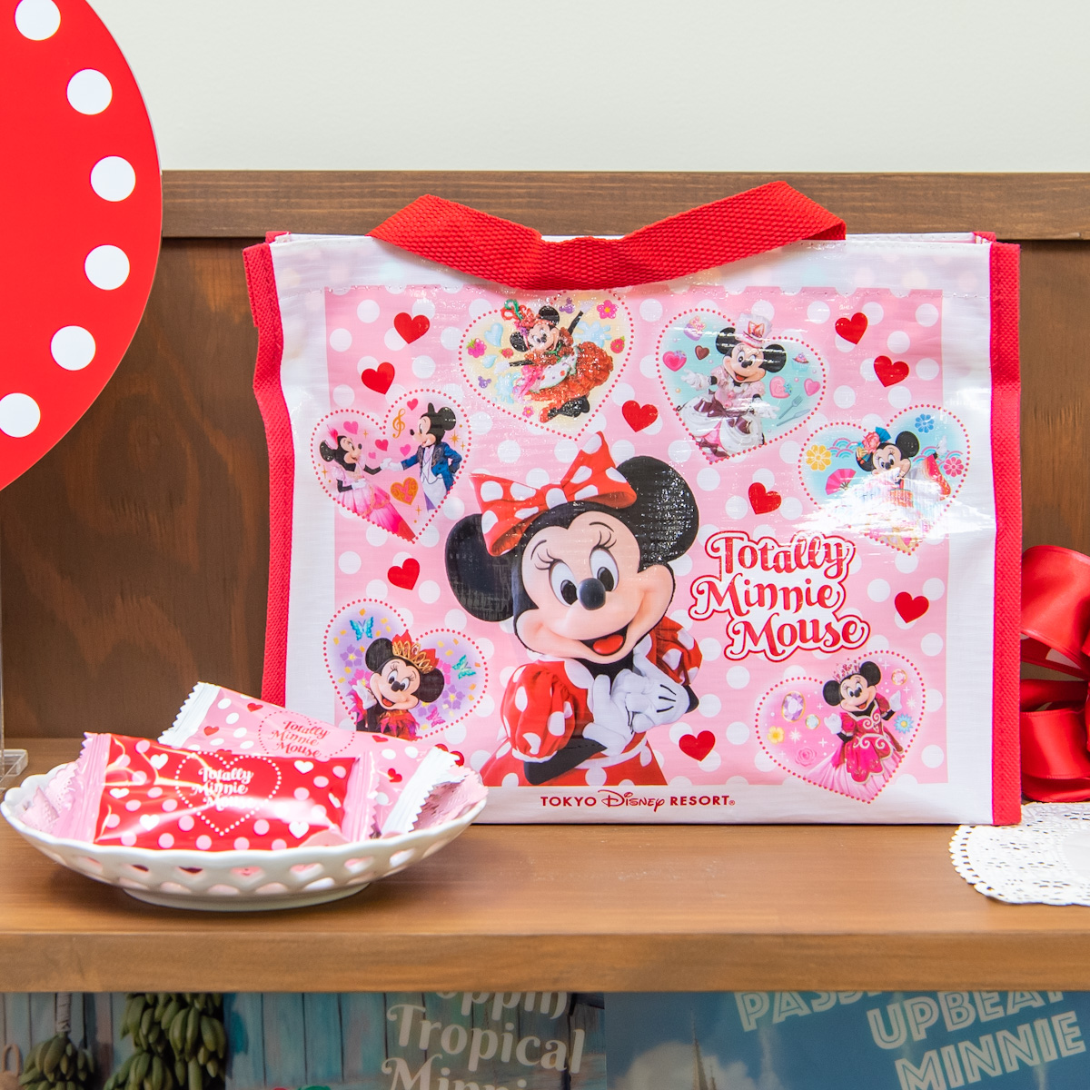 東京ディズニーリゾート ミニーマウス カーテン トータリーミニー実写