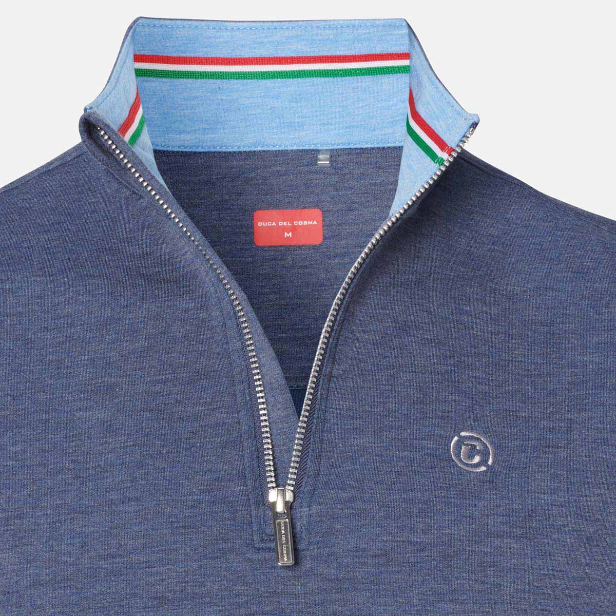 Mens Golf Sweater Luca - Navy – Duca del Cosma US
