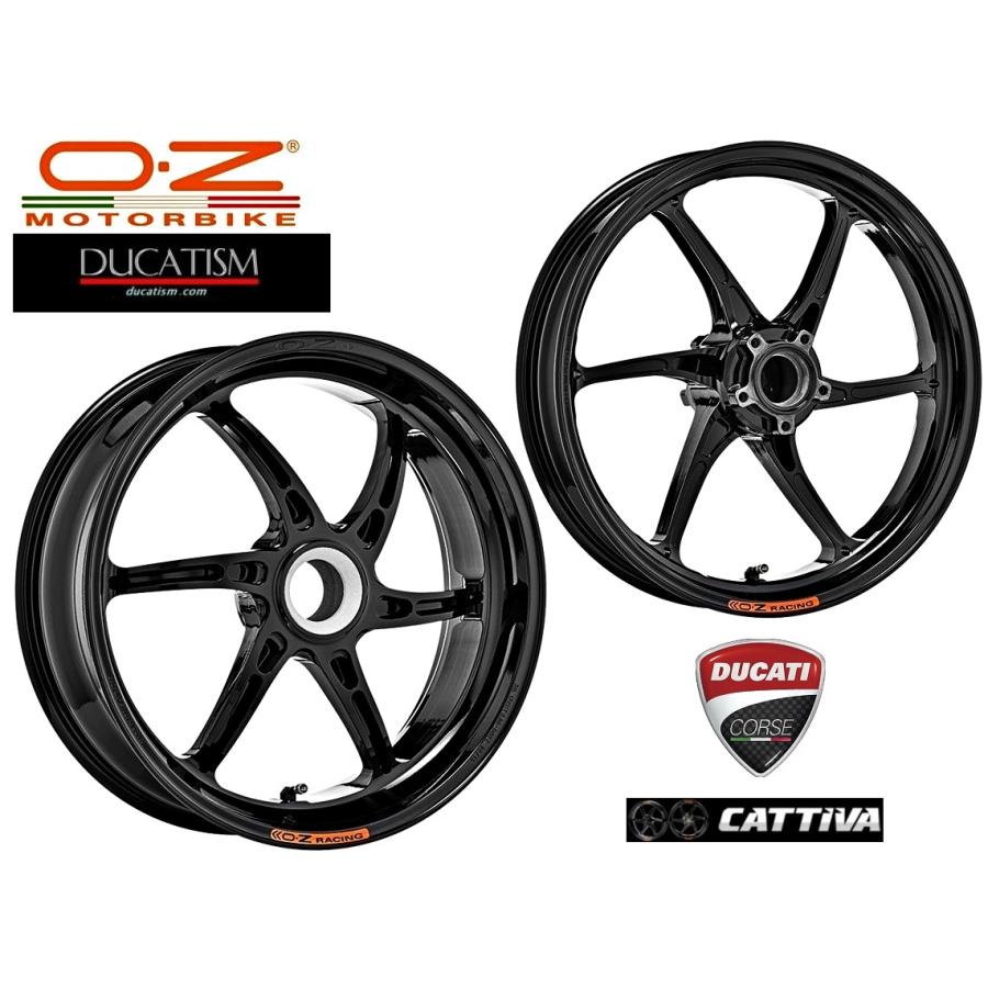 DUCATI Panigale V4/V4S/V4R 鍛造マグ ホイール イタリア製 OZ-Racing