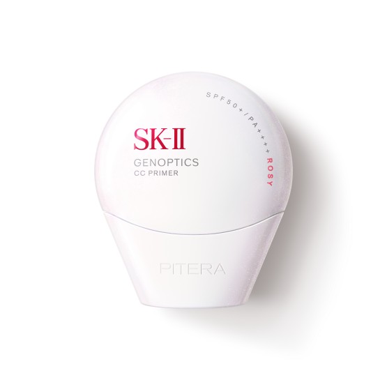 SK-II ジェノプティクス CC プライマーロージーピンクSPF 50+ / PA +++