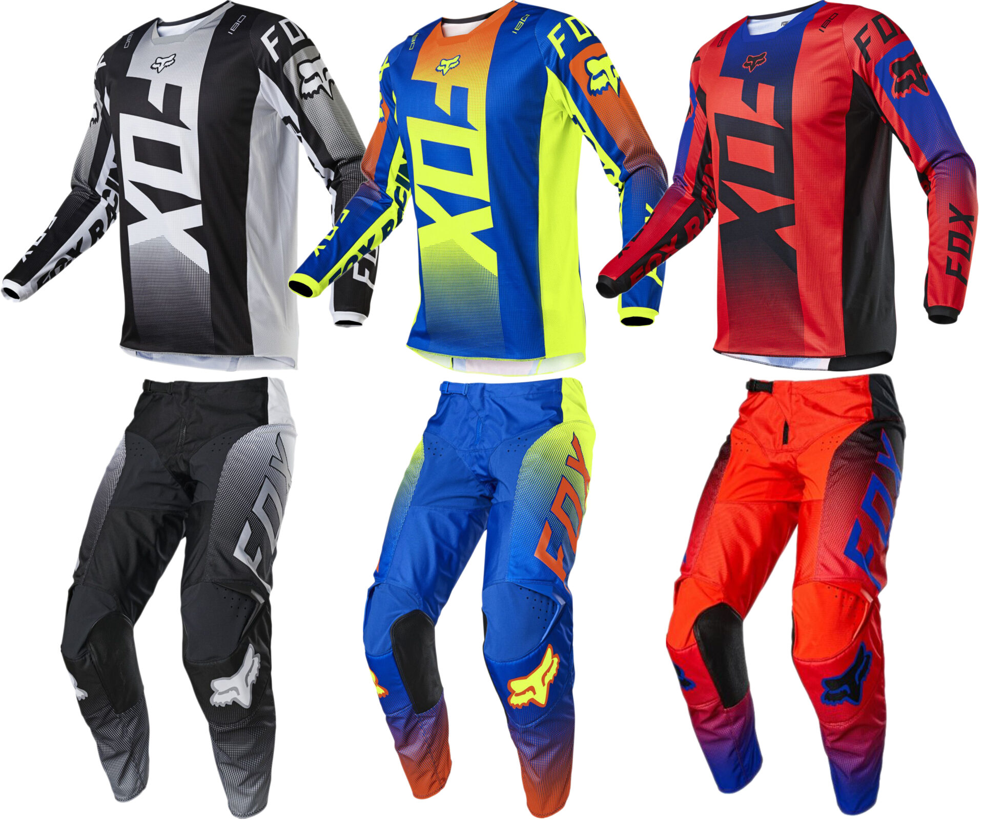 Fox Racing 180 Oktiv MX Combo – Performance MX Gear Set