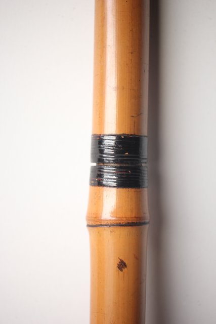 法具 江戸期 虚無僧尺八 「勇」在銘 三印 五穴 U254｜骨董店 のびる 古