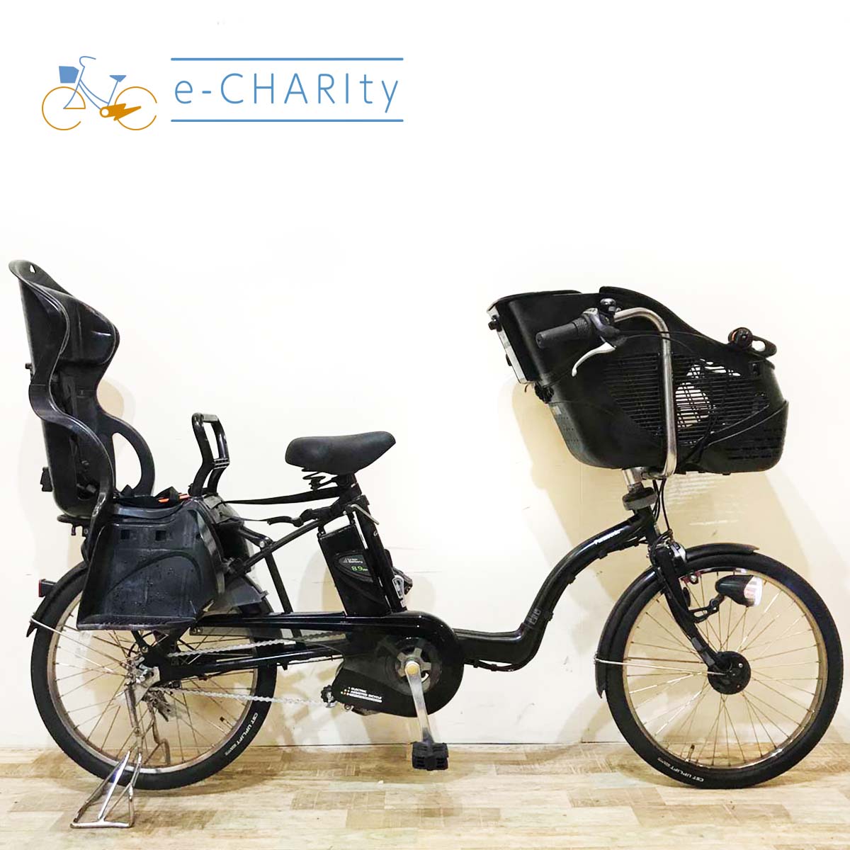 ジャンク・アシスト不調あり】パナソニック 電動自転車 ギュットミニ