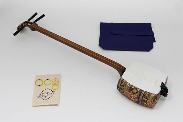 三味線 本体 駒付き 細棹 三味線 本体 駒付き 細棹