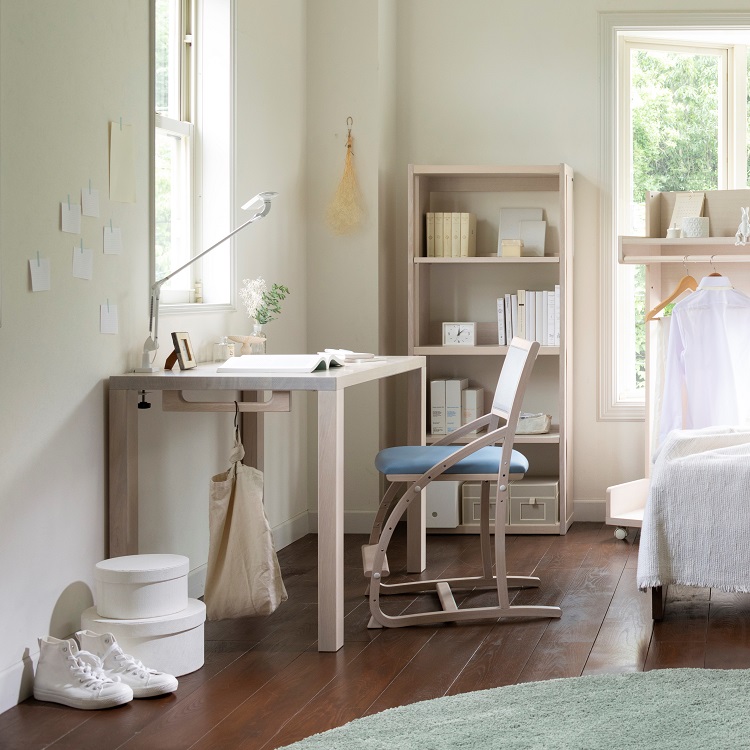 Buona scelta デスク 幅110×奥行60cm ST3578 シアーホワイト 通販