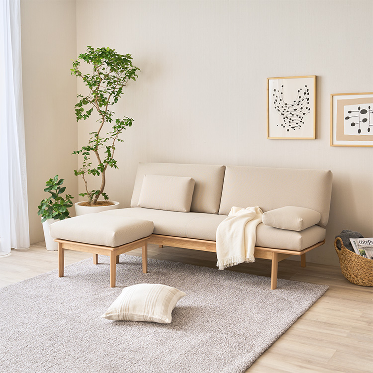 スツール WG3006 ベージュ ピュアビーチ 通販 | 【公式】カリモク家具