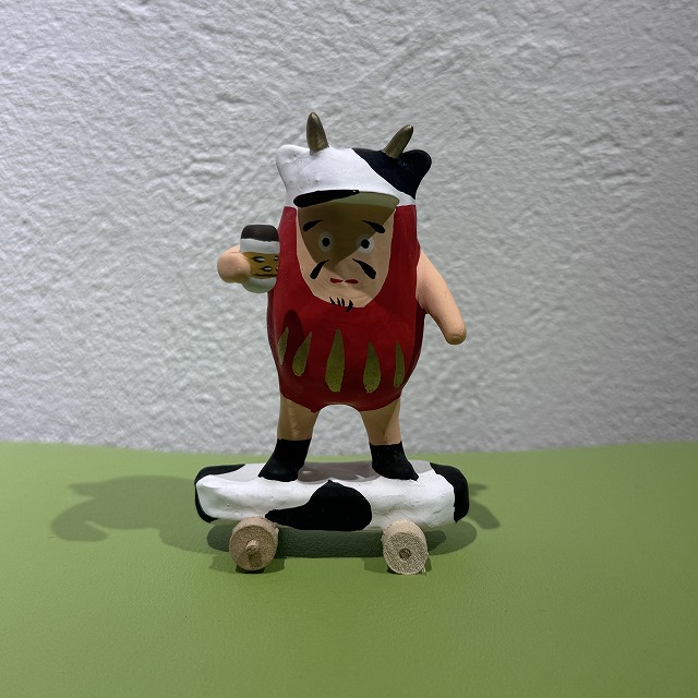 寿印 張子スケボーだるま 「干支、牛」｜SAFARI サファリ｜高円寺